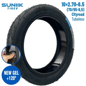 Neumático con gel antipinchazo 10x2.7-6.5 (70/65-6.5) Cityroad [Suniik]