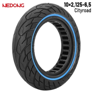 Rueda maciza 10x2.125-6.5 36mm Azul [Nedong]