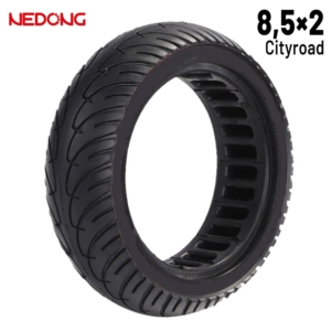 Rueda maciza ultraligera 8.5x2 - Línea Negra [Nedong]