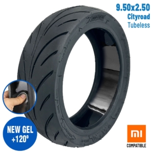 Neumático 9.5x2.50 Tubeless (Con gel antipinchazos) [Xuancheng] - Compatible con Xiaomi