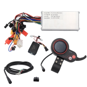 Kit electrónica genérico 48V/52V - 25A  (Display QS S4 + Controladora + Cableado) [Suniik]