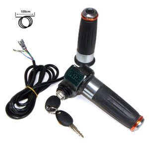 Acelerador con llave y Voltímetro