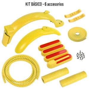 Kit Personalización Xiaomi (Amarillo) - 6 accesorios