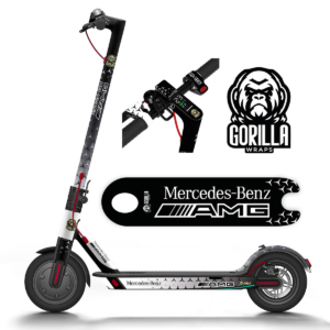 Vinilo para Xiaomi M365. 1S. PRO. PRO 2. MI3 - Mercedes AMG [Gorilla]