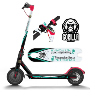 Vinilo para Xiaomi M365. 1S. PRO. PRO 2. MI3 - Petronas [Gorilla]