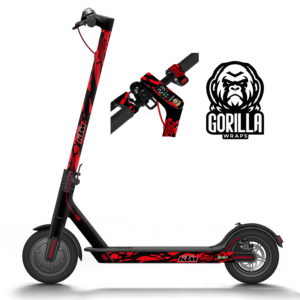 Vinilo para Xiaomi M365. 1S. PRO. PRO 2. MI3 - Rojo [Gorilla] - Básico