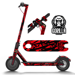 Vinilo para Xiaomi M365. 1S. PRO. PRO 2. MI3 - Rojo [Gorilla]