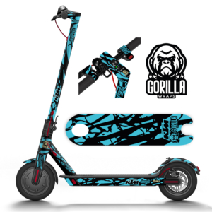 Vinilo para Xiaomi M365. 1S. PRO. PRO 2. MI3 - Azul turquesa [Gorilla]