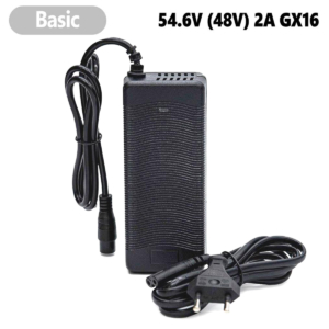 Cargador 54.6V 2A (conector 3 Pines GX16)