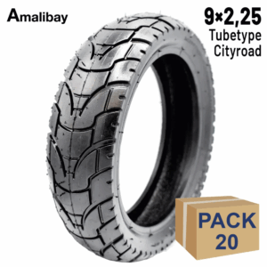 Pack 20 unidades - Rueda Cubierta 9x2.25 para Xiaomi [Amalibay]