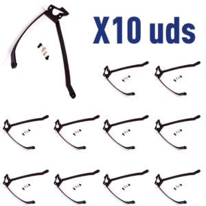 Soporte de guardabarros para Xiaomi MI3 compatible con 10" pulgadas (Pack 10 unidades)