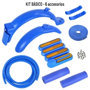 Kit Personalización Xiaomi (Azul) - 6 accesorios
