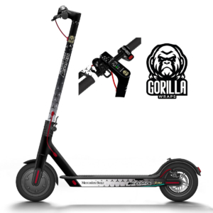 Vinilo para Xiaomi M365. 1S. PRO. PRO 2. MI3 - Mercedes AMG [Gorilla] - Básico
